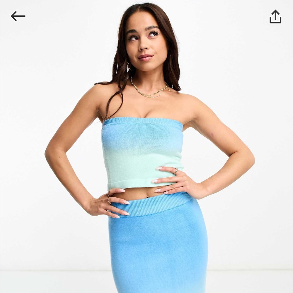 The Frolic ‘Ombré Knitted Bandeau’